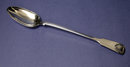 Antique Scottish Silver Fiddle Shell Serving Spoon, Edinburgh 1831