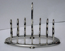 Elkington Silver Toastrack, Birmingham 1871