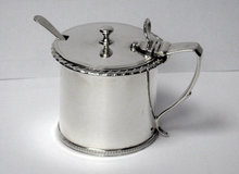 Bateman Ball Mustard Pot, London 1842