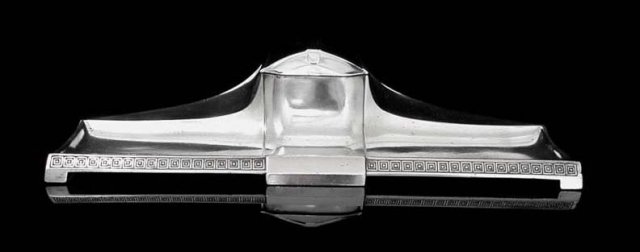 W.M.F Jugendstil Pewter Inkstand, Germany C.1910.