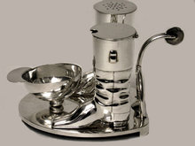 English riding compendium Condiment Set, H & L C.R. Collis C.1885