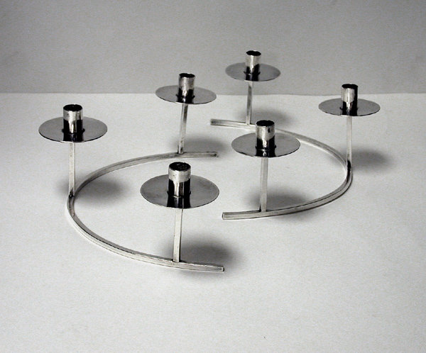 American Sterling Candelabra, C.1940
