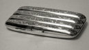 English Silver Cigar Case, Birmingham 1918 by J. Gloster Ltd.