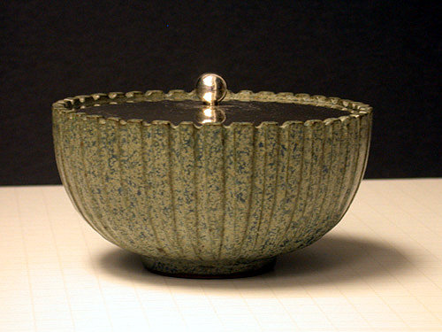 Arne Bang Sterling Ceramic Bowl Denmark C.1940