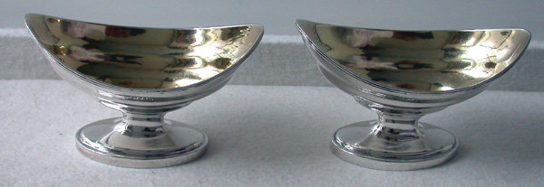 Georgian Silver Salts, London 1794