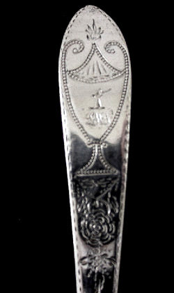 Irish Georgian Silver Soup Ladle Dublin 1785