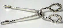 Georg Jensen Rose Pattern Sugar Nips.