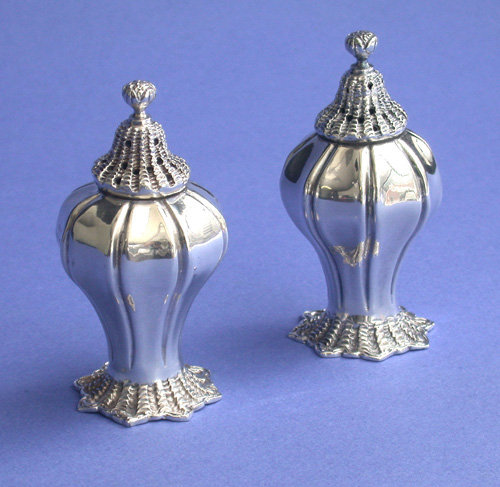Silver Novelty Castors, London 1834 W.H.