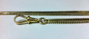 Antique Gold Muff chain, England C. 1880.