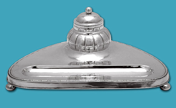 Swedish Silver Inkstand C 1930