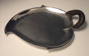 Los Castillo Mexican Sterling Silver Chili Pepper Dish C.1950.