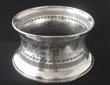 Old Sheffield Plate Dish Ring, England c.1785