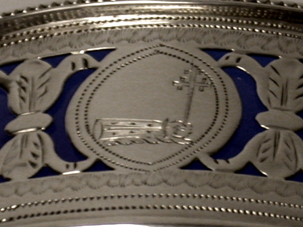 Hester Bateman set of 4 Georgian Salts, London 1790