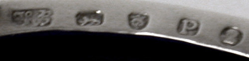 Hester Bateman set of 4 Georgian Salts, London 1790