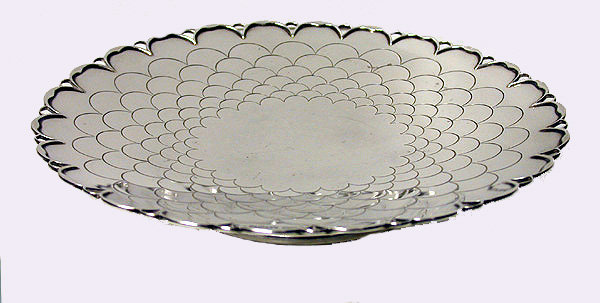 English Silver Dish, 1909 Mappin & Webb
