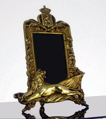 Art Nouveau Belgian Photograph Frame