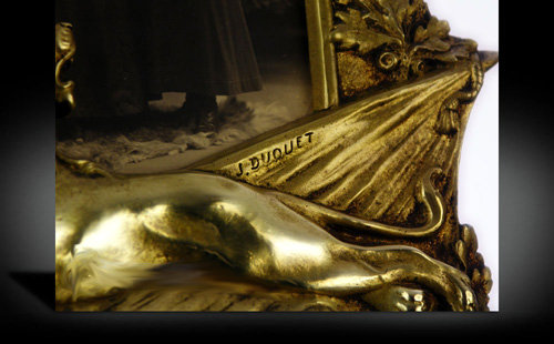 Art Nouveau Belgian Photograph Frame