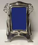 Art Nouveau Jugendstil Pewter Frame Kayserzinn, C.1900