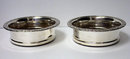 Old Sheffield Plate Wine Coasters, English, C.1810