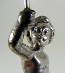 WMF Toothpick holder Cherub Umbrella , Germany C.1910