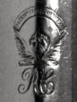 Bateman Silver Marrow Scoop, London 1811