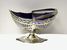 Antique Silver Basket London 1906 Haseler