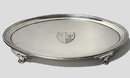 John Schofield Georgian Silver Salver. London 1790