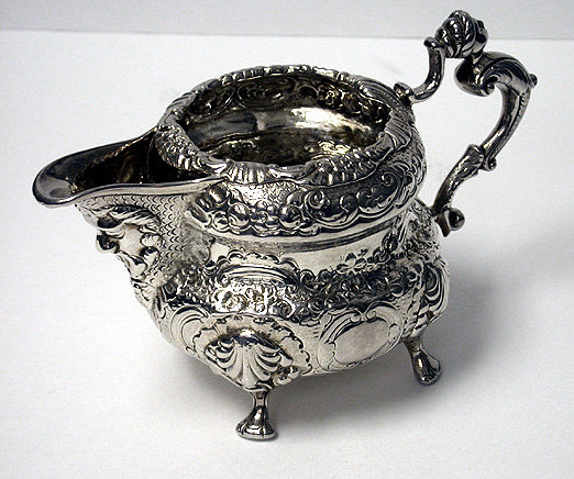 Irish Georgian Silver Tea Set Dublin 1819-20 William Nowlan