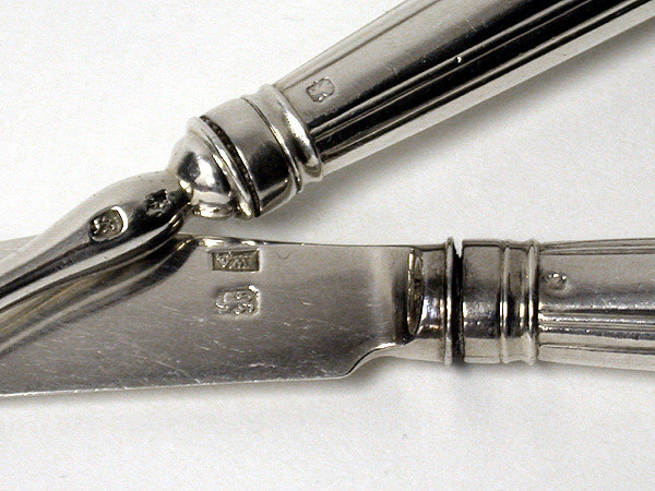 Georgian Silver Dessert Service London C.1800 Wm Abdy