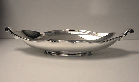 Silver Jardinière Centerpiece Bowl, Belgium C.1940, Delheid Frères.