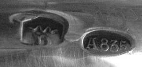 Silver Jardinière Centerpiece Bowl, Belgium C.1940, Delheid Frères.