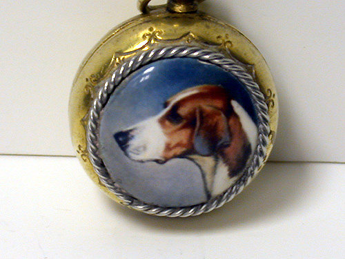 Rare Enamel Victoria Sovereign Case, English C.1885.