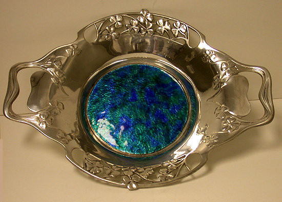 Liberty & Co Enamel Dish, Liberty & Co, English C.1903.