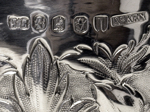 Antique Irish Silver Bowl Dublin 1856 J. Smyth