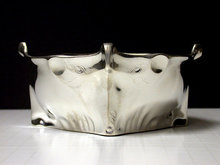 Art Nouveau bowl, Hugo Leven, Kayserzinn, Germany C.1900
