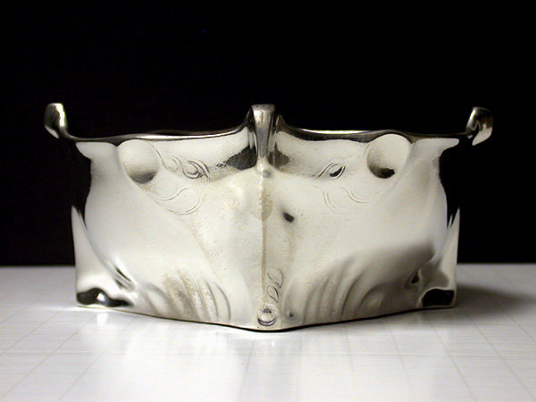 Art Nouveau bowl, Hugo Leven, Kayserzinn, Germany C.1900