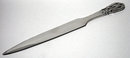 Carl Poul Petersen Sterling Blossom Letter Opener, C. 1935