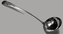 Irish Georgian Silver Old English Soup Ladle, Dublin 1803 Samuel Neville.