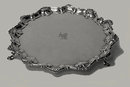 Georgian Silver Salver, London 1758, Richard Rugg.