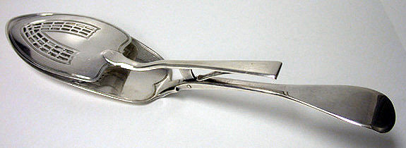 Georgian Silver double lift Fish Slice London 1802