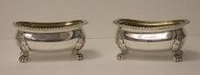 Georgian Silver Salts, London 1813, William Kingdon