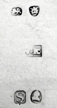 Georgian Silver Salts, London 1813, William Kingdon