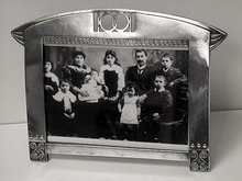 WMF Jugendstil Art Nouveau Secessionist Photograph Frame, Germany C.1905.