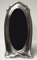 Art Nouveau English Silver Photograph Frame, Birmingham 1915, H.C.Davis