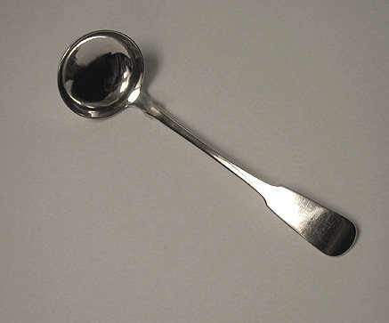 Scottish Provincial Silver Ladle, Elgin, C.1830 John Sellar