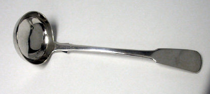 Scottish Provincial Silver Ladle, Elgin, C.1830 John Sellar