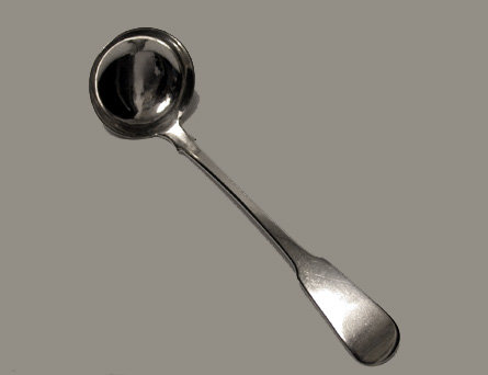 Scottish Provincial Silver Ladle, Elgin, C.1830 John Sellar