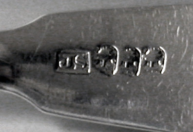 Scottish Provincial Silver Ladle, Elgin, C.1830 John Sellar