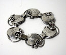 Georg Jensen LaPaglia designed Sterling Bracelet, C.1944