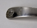 Pair of Scottish Georgian Silver Fiddle Shell Ladles, Edinburgh 1821